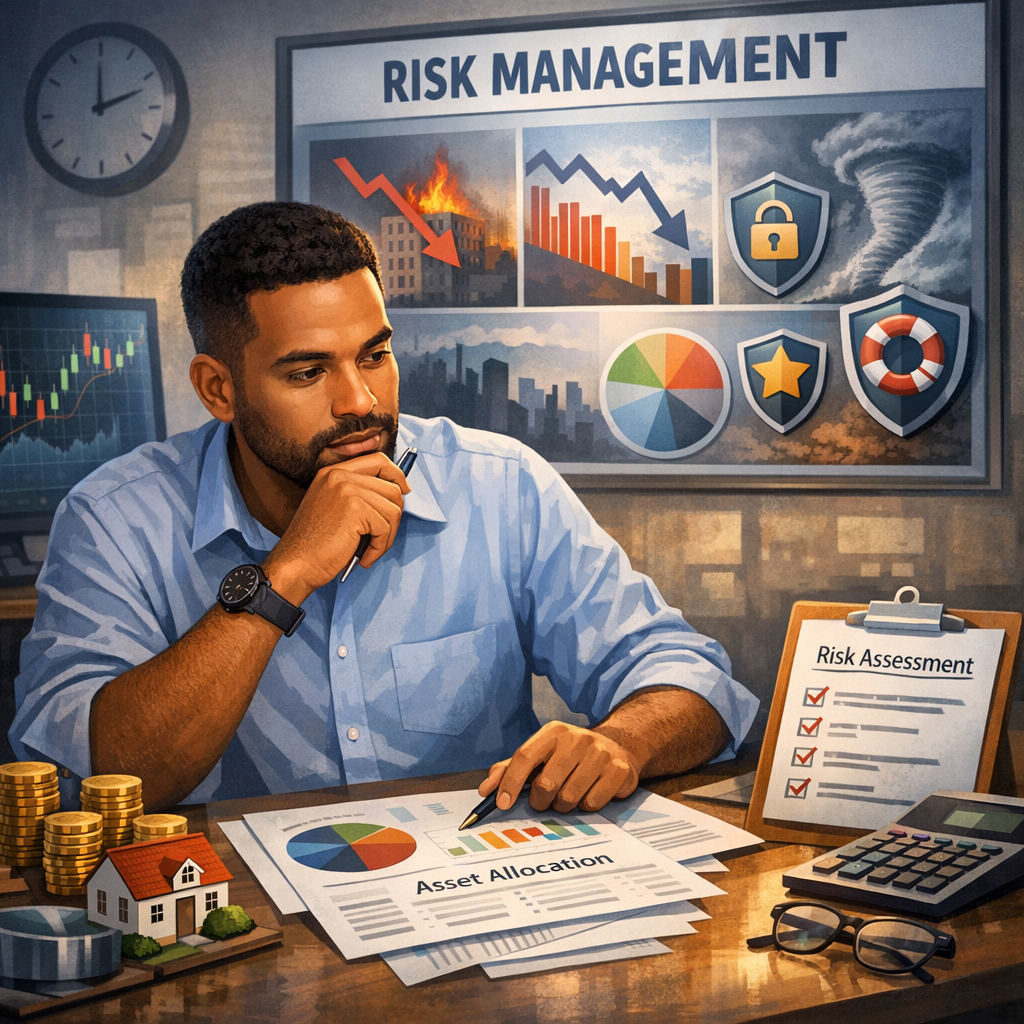 Learn how to manage investment risk like a pro. Discover diversification strategies, volatility control, and portfolio protection techniques to safeguard your wealth and grow confidently in 2026. Perfect for intermediate investors seeking smarter, safer returns.